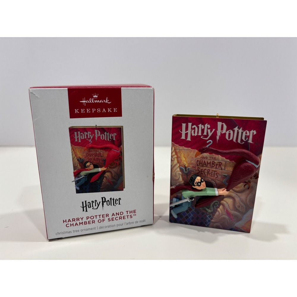 Hallmark Keepsake Harry Potter and the Chamber of Secrets Christmas Ornament Box